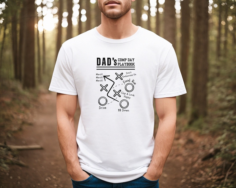 Dad's Comp Day Playbook Shirt, Dance Competition Shirt, Funn | Inspire ...
