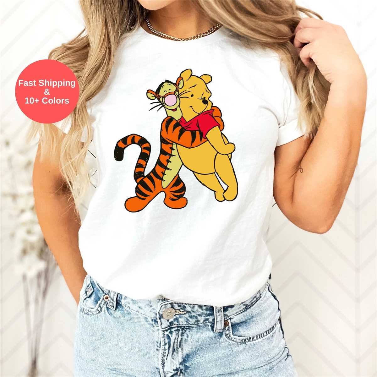 Winnie The Pooh Tigger - Different T-Shirt Rosso Screziato 5XL