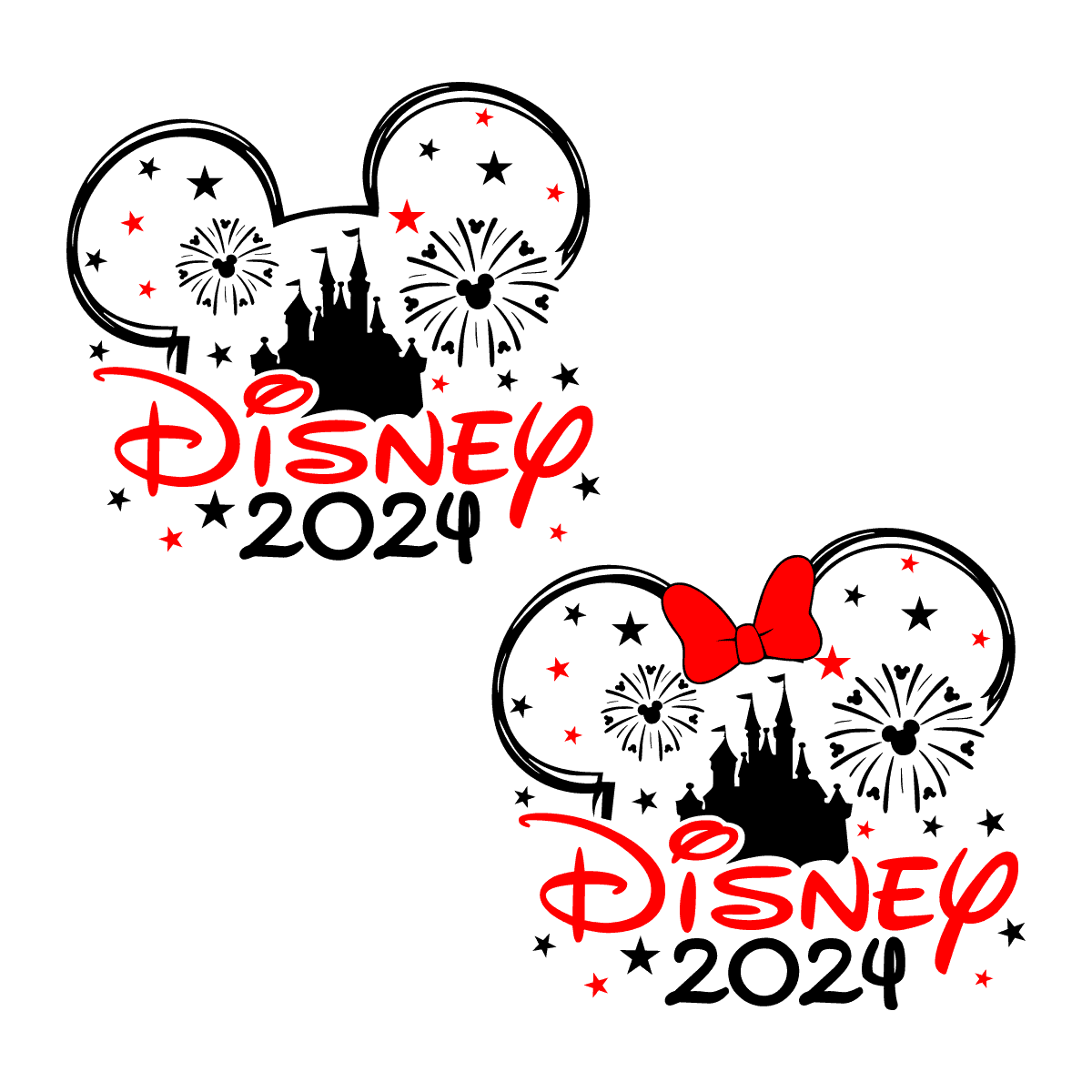 2024 Disney Castle Family Vacation SVG | Inspire Uplift