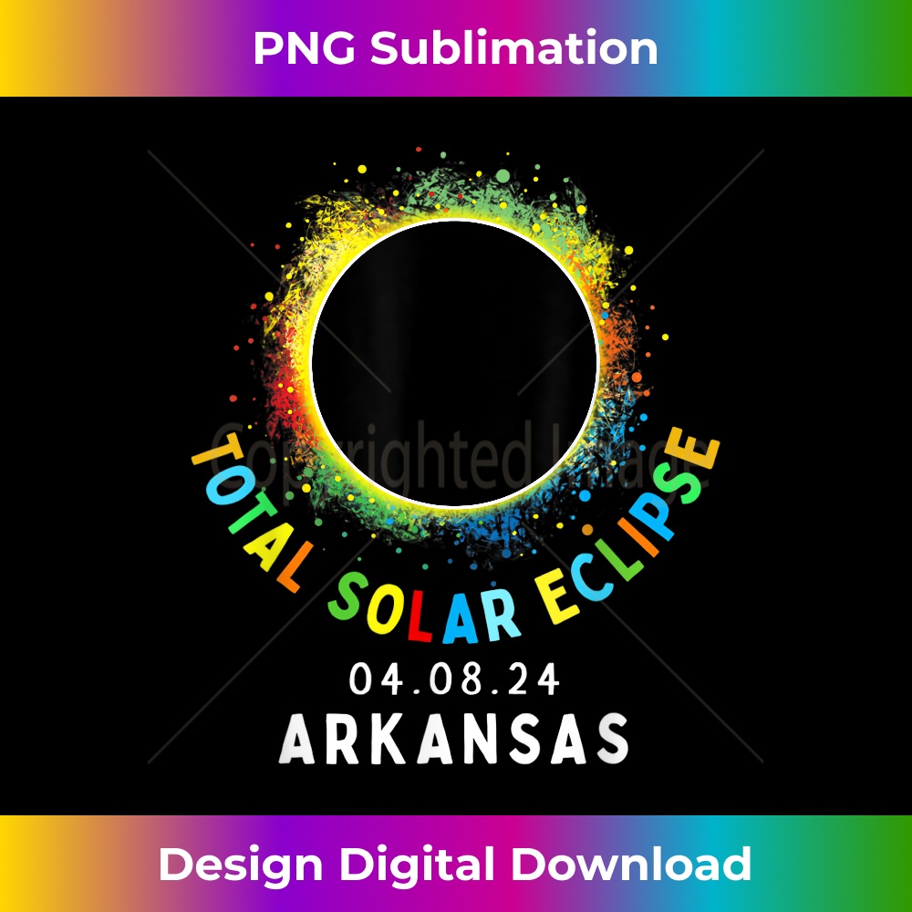 Arkansas Total Solar Eclipse Totality April 8 2024 Tie Dye - | Inspire ...