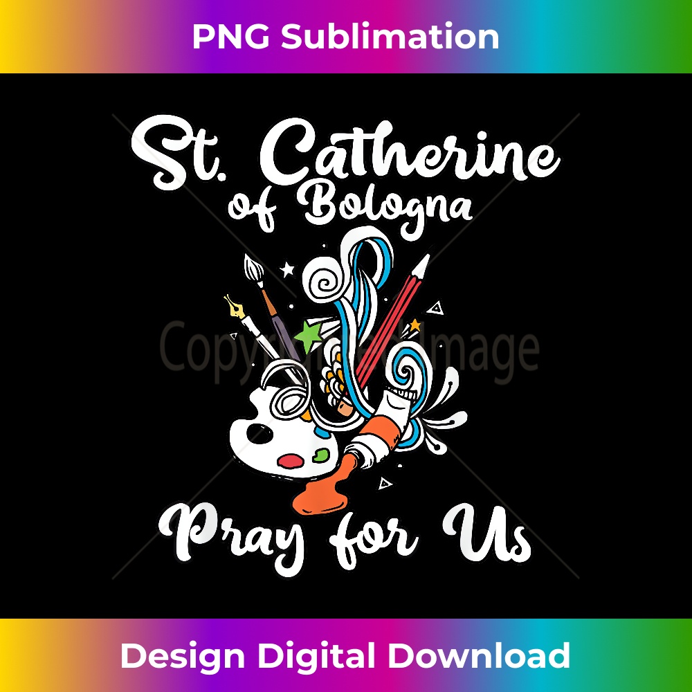 St Catherine of Bologna Patron Saint of Artists Gifts Art - | Inspire ...