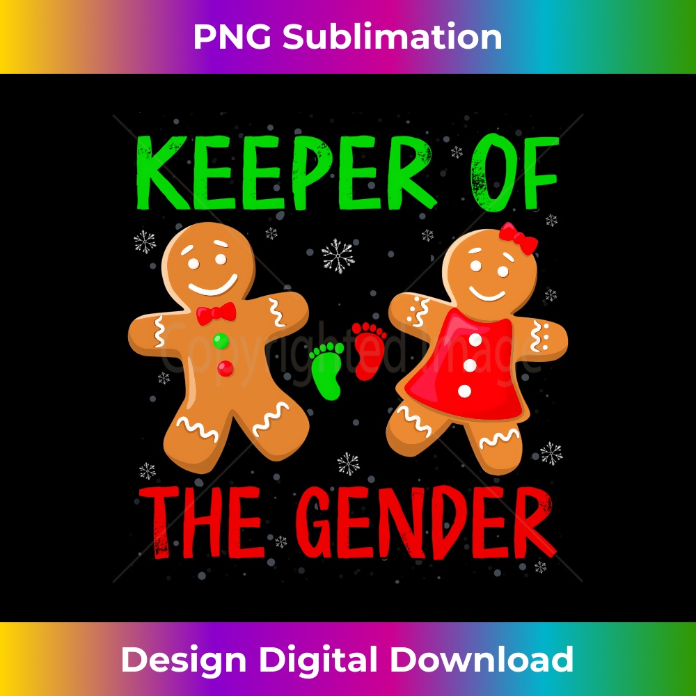 Keeper Of The Gender Reveal Gingerbread Baby Cookie Xmas - C | Inspire ...