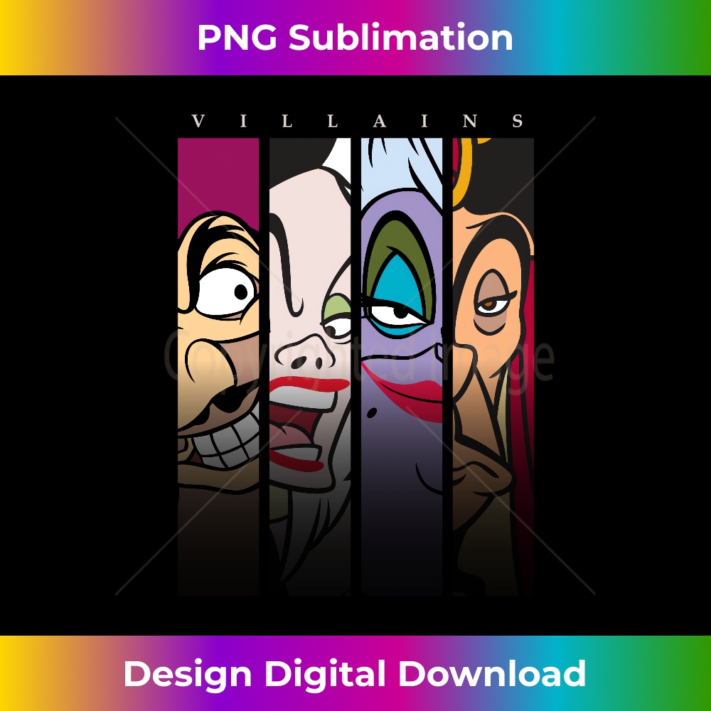 Disney Villains - Sleek Sublimation PNG Download - Customize | Inspire ...