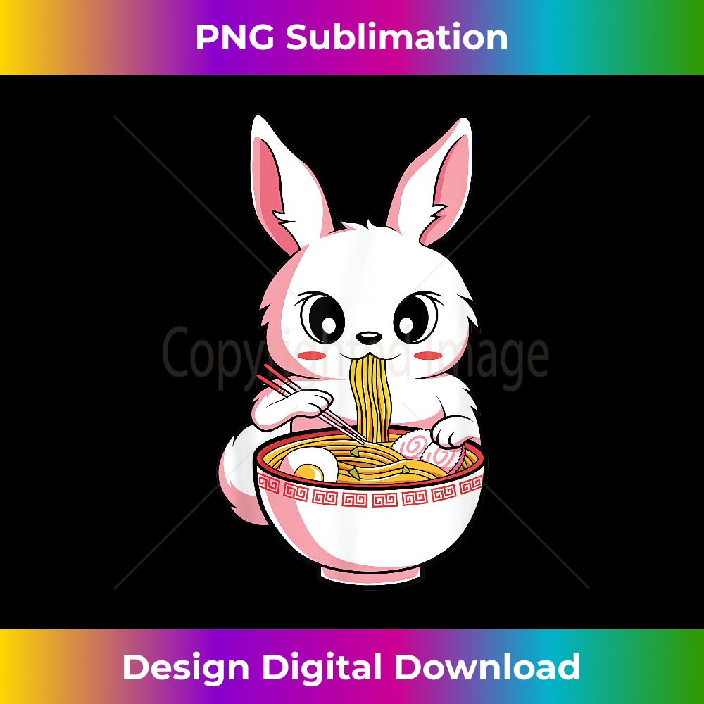 Kawaii Anime Ramen Bunny Japanese Noodles Rabbit Lover - Boh | Inspire ...