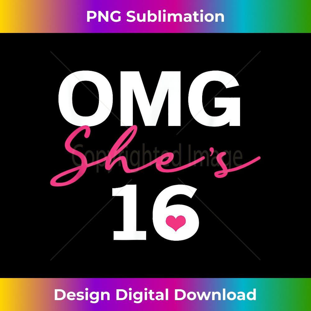 She 16 OMG She's 16 Sweet Sixteen Birthday for n Girls - Contempor | Inspire ...