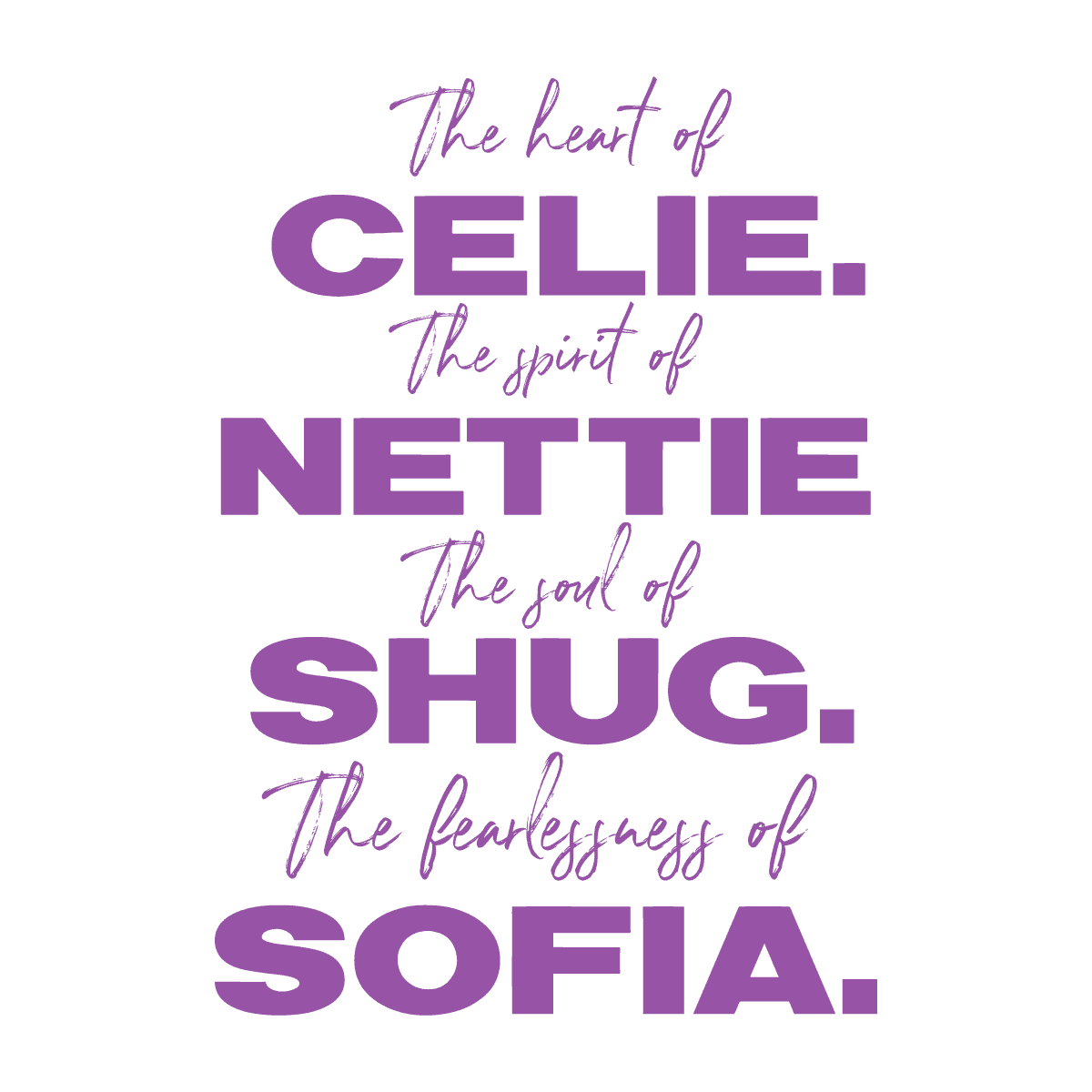 The Heart Of Celie The Spirit Of Nettie SVG | Inspire Uplift