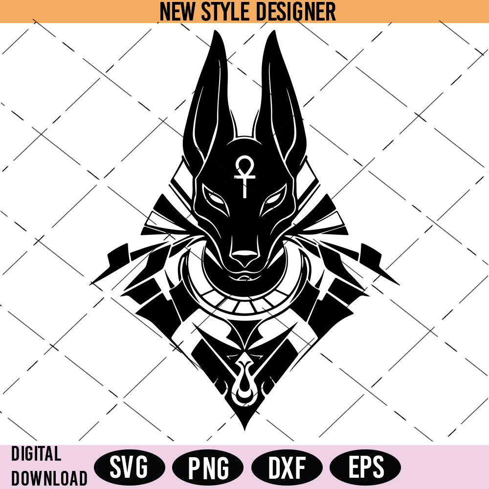 Anubis Svg Png, Ancient Egypt Svg, Egyptian Mythology Svg, A - Inspire ...