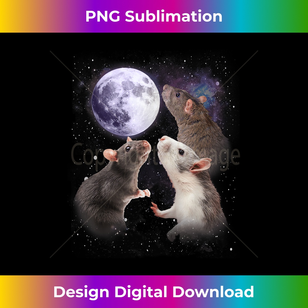 Rats Howling at the Moon - Funny Rat 1 | Inspire Uplift