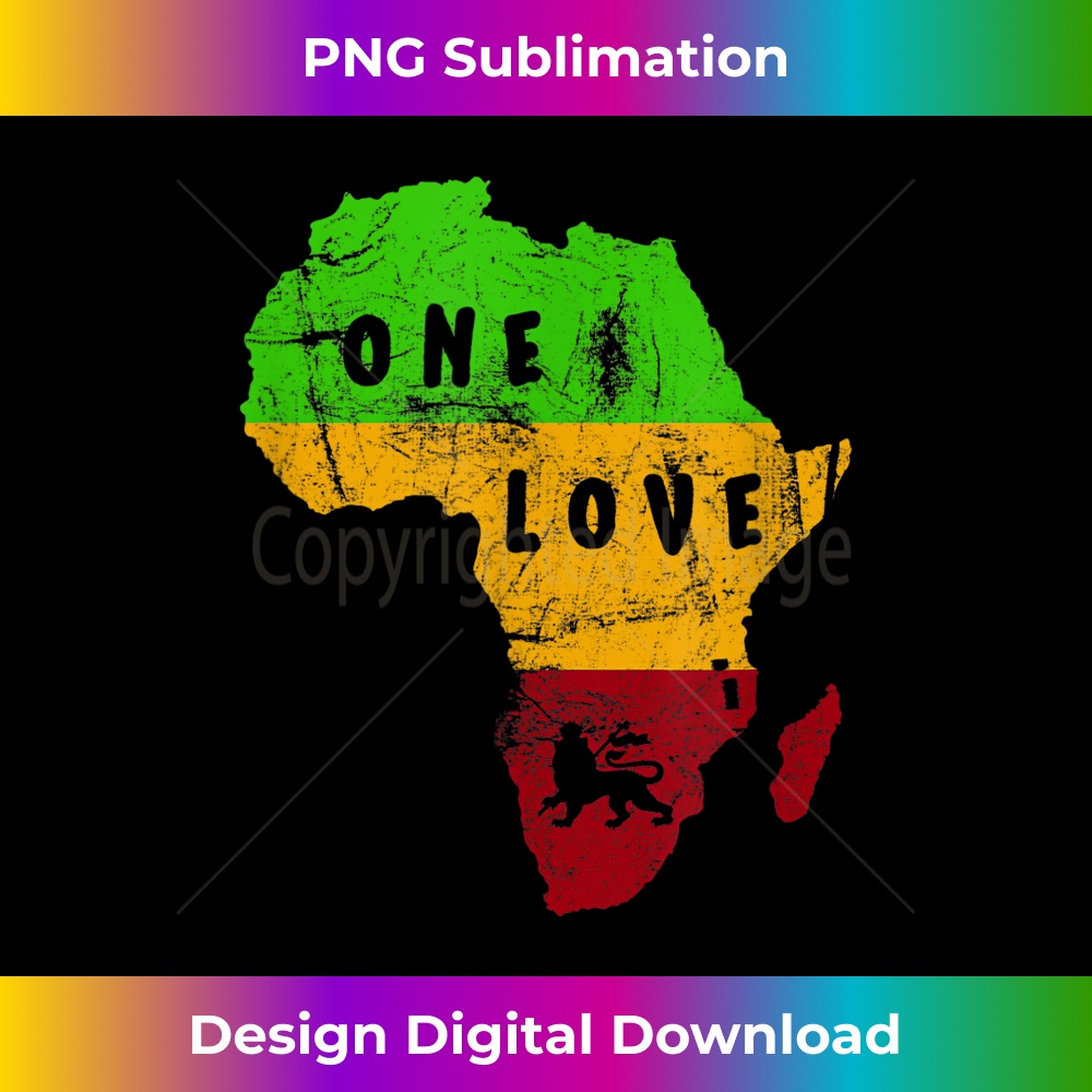 One Love Rastafari African Map Retro Vintage 1 - Creative Su | Inspire ...