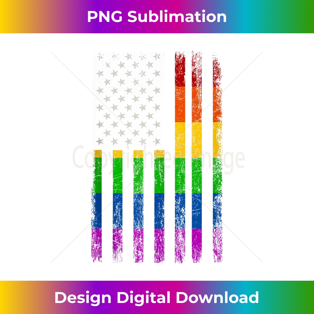 LGBT Gay Pride Rainbow Flag LGBTQ American Flag 1 - PNG Tran | Inspire ...