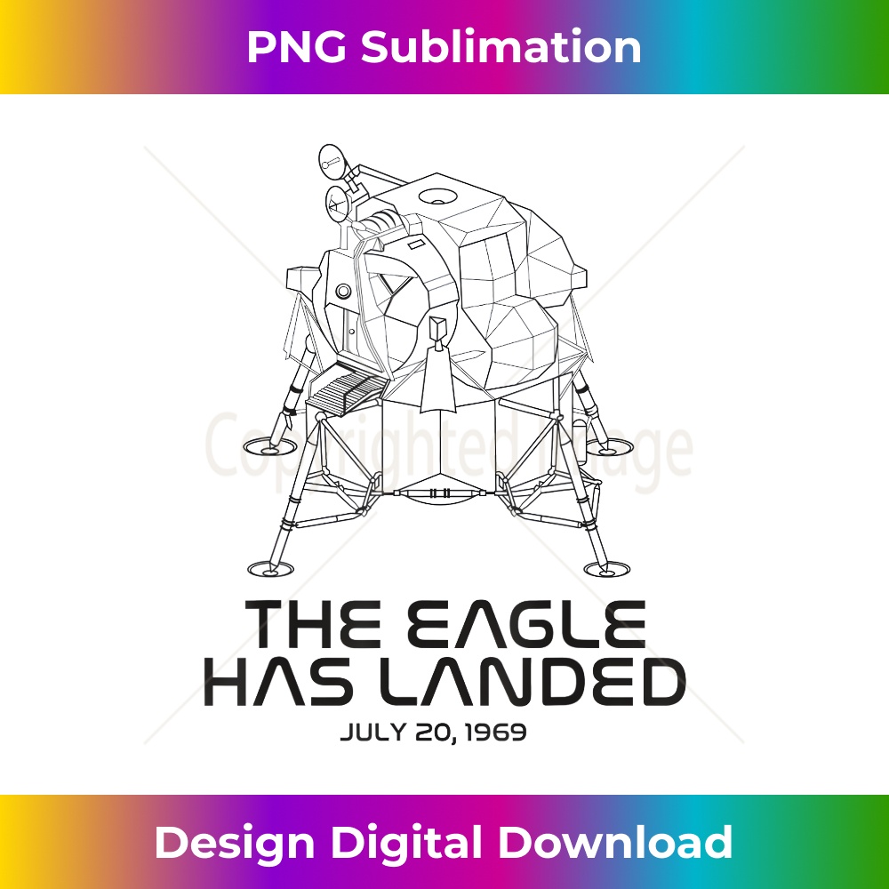 Apollo 11 Moon Landing Eagle Has Landed 1969 - Digital Subli | Inspire ...