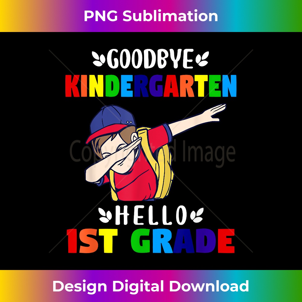 Goodbye Kindergarten Hello First Grade Graduation Boy - Crea | Inspire ...