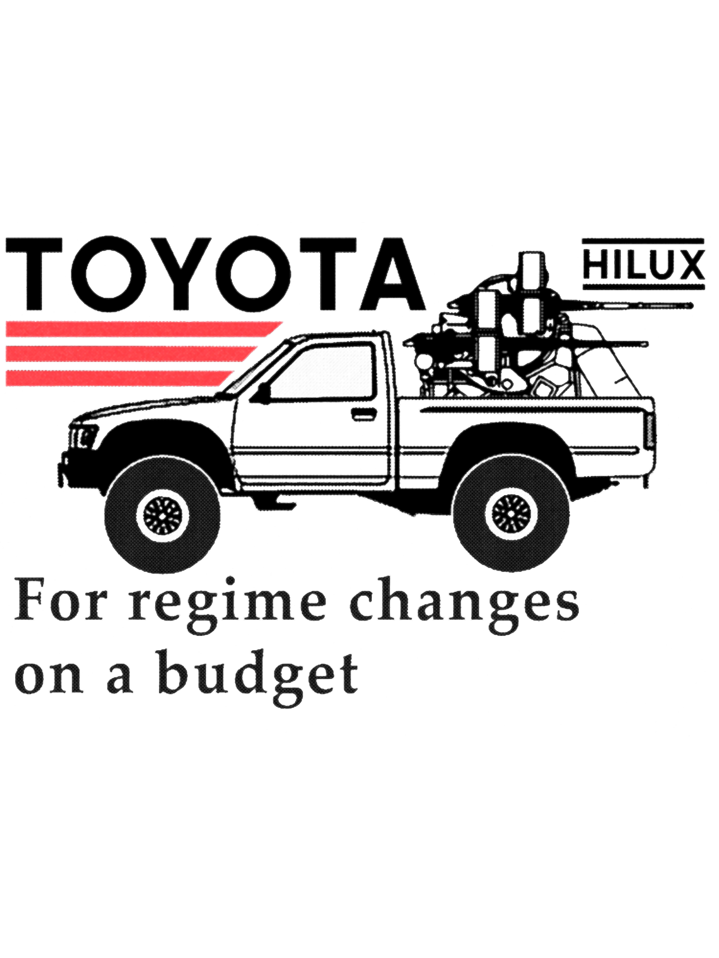 Toyota Hilux, for regime changes on a budget | Inspire Uplift
