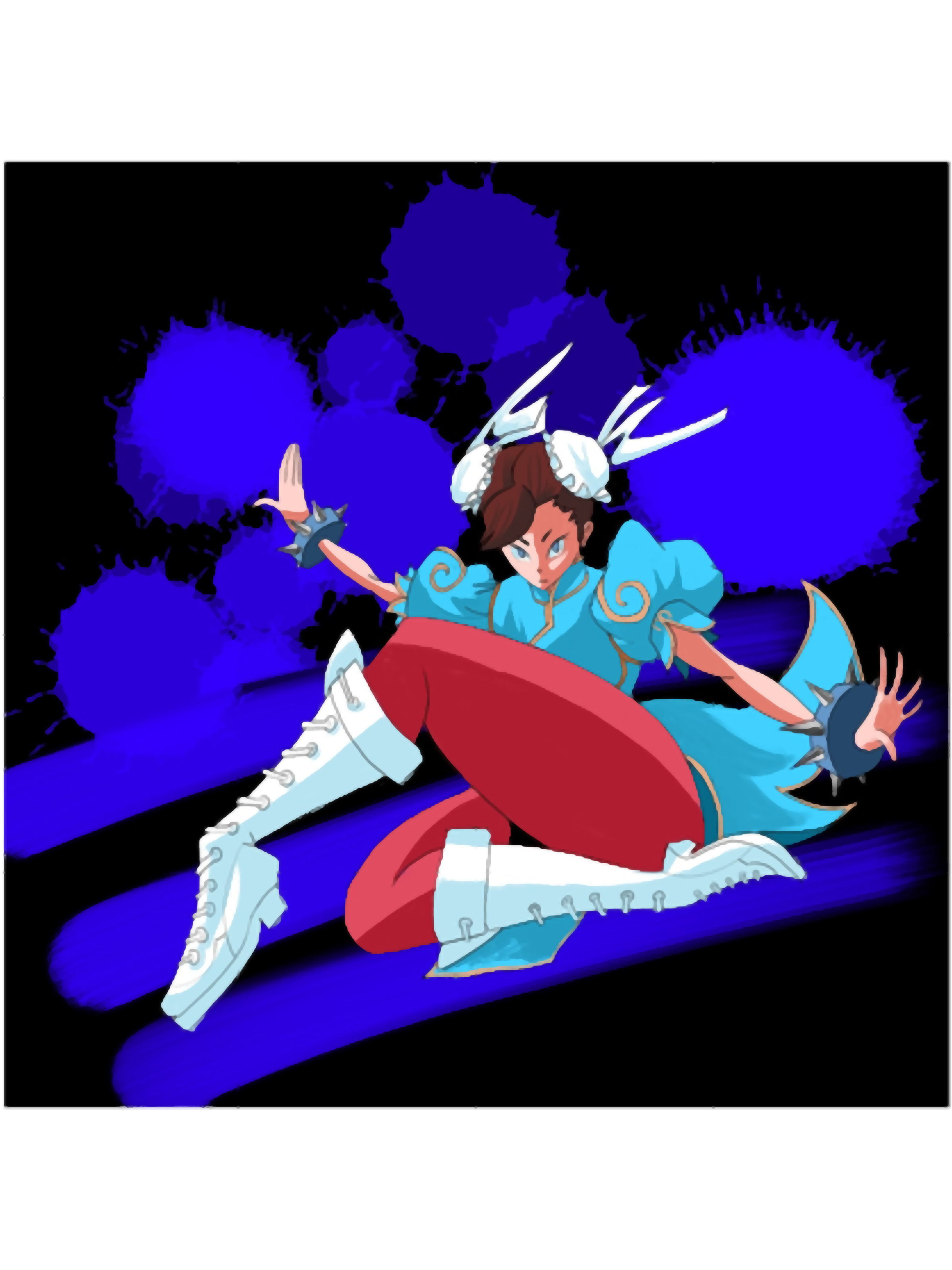 Chun Graphity Chun Li Graffiti | Inspire Uplift