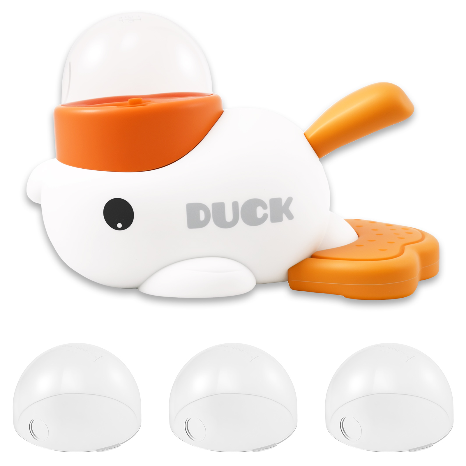 Interactive Duck Shaped, Dog Slow Feeder Washable, Food Outlet Size, Automatic Dog Feeder Toy for Pets Food Dispenser