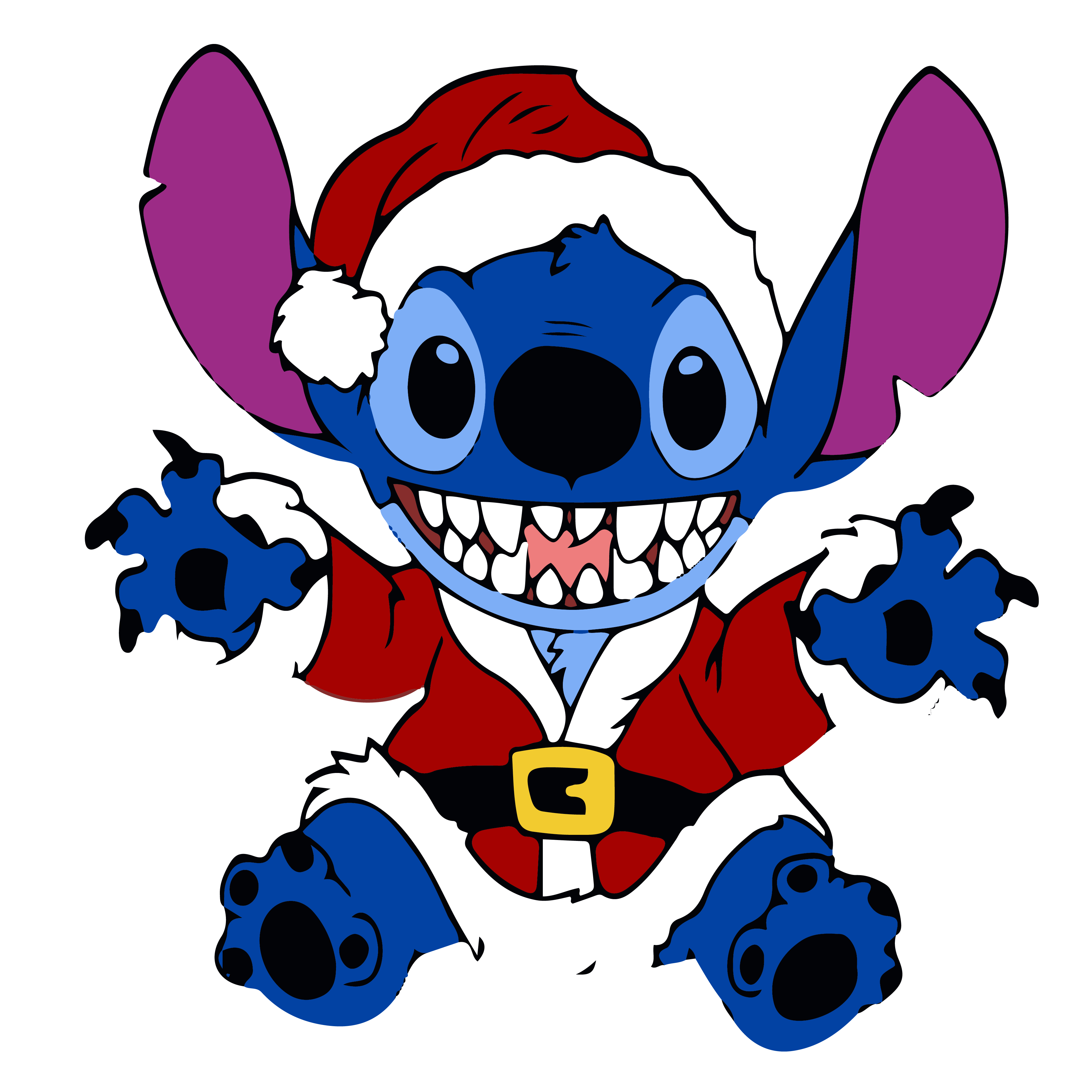Stitch Svg, Stitch Clipart, Disney Christmas Svg, Stitch Chr Inspire