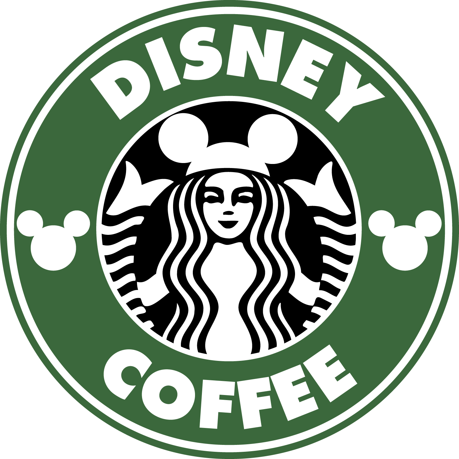 Logo Mickey Starbucks Coffee Svg, Disney Coffee Svg, Starbuc