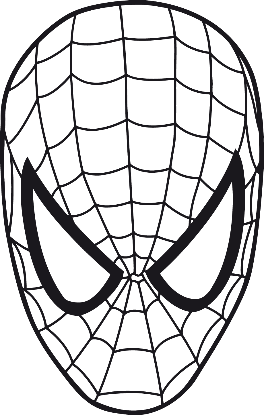 Spiderman SVG, Spiderman Face SVG, Spiderman Clipart, Spider Inspire