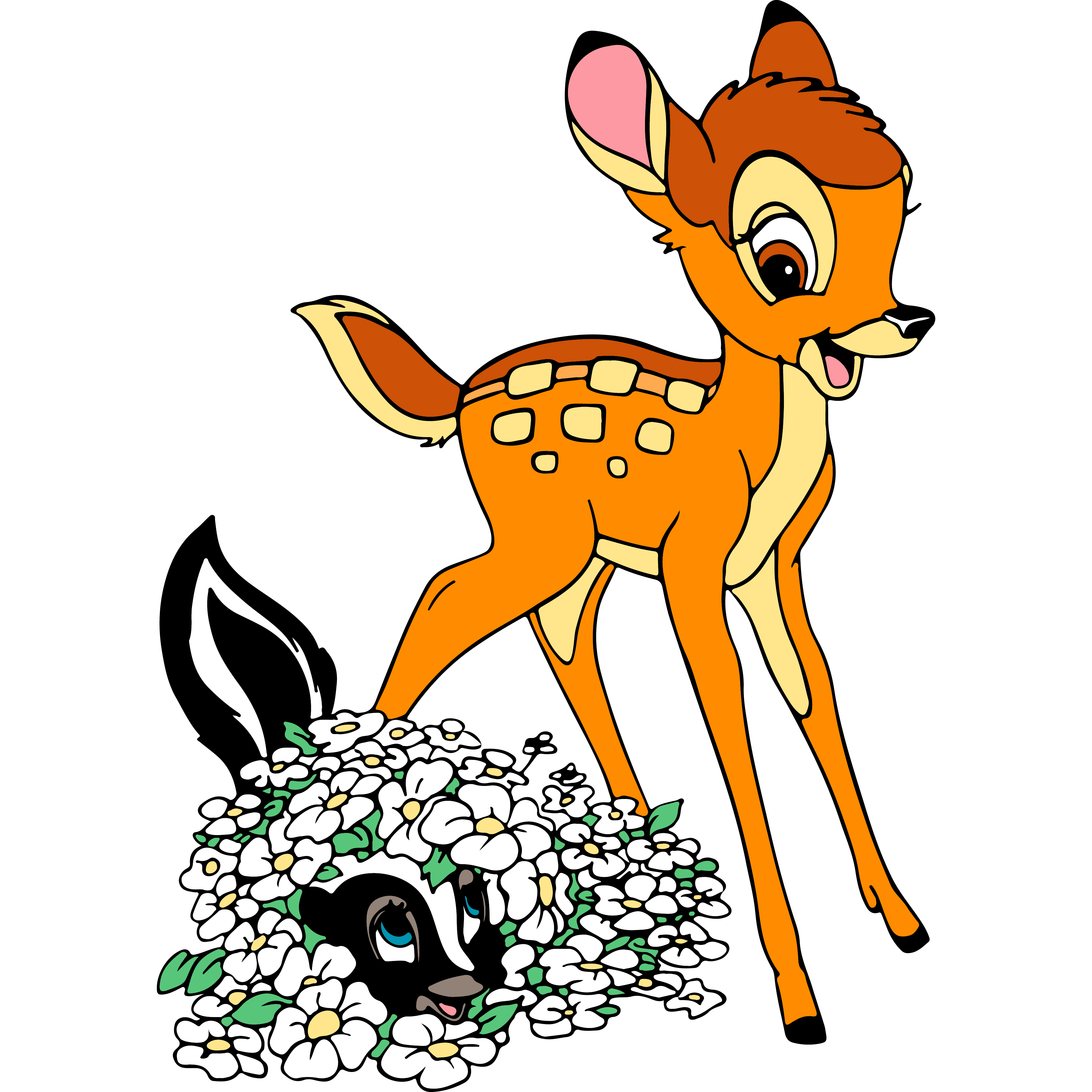 Bambi Svg, Bambi Clipart, Bambi cut file, Bambi and friends - Inspire ...