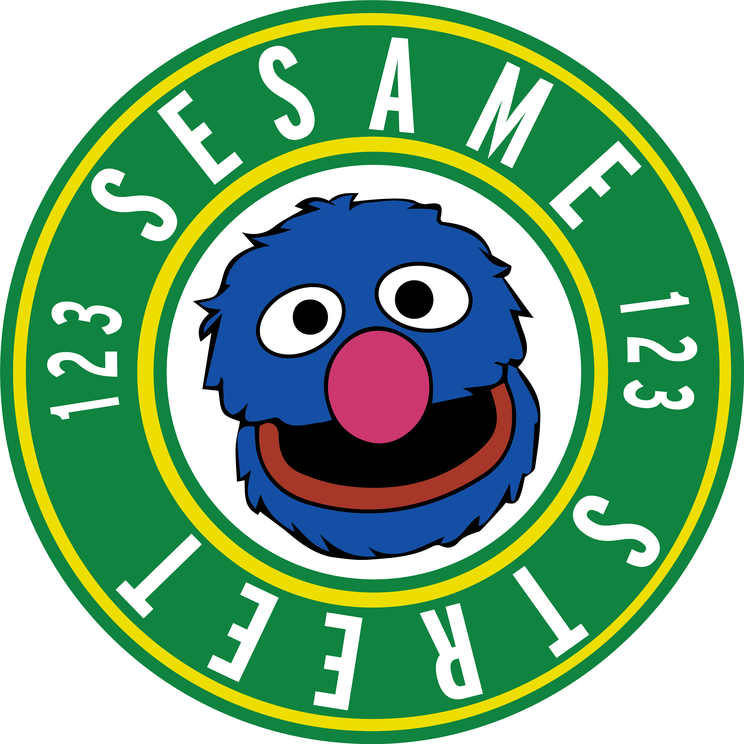 Grover Sesame Street logo Svg, Sesame Street Svg, Sesame Str - Inspire