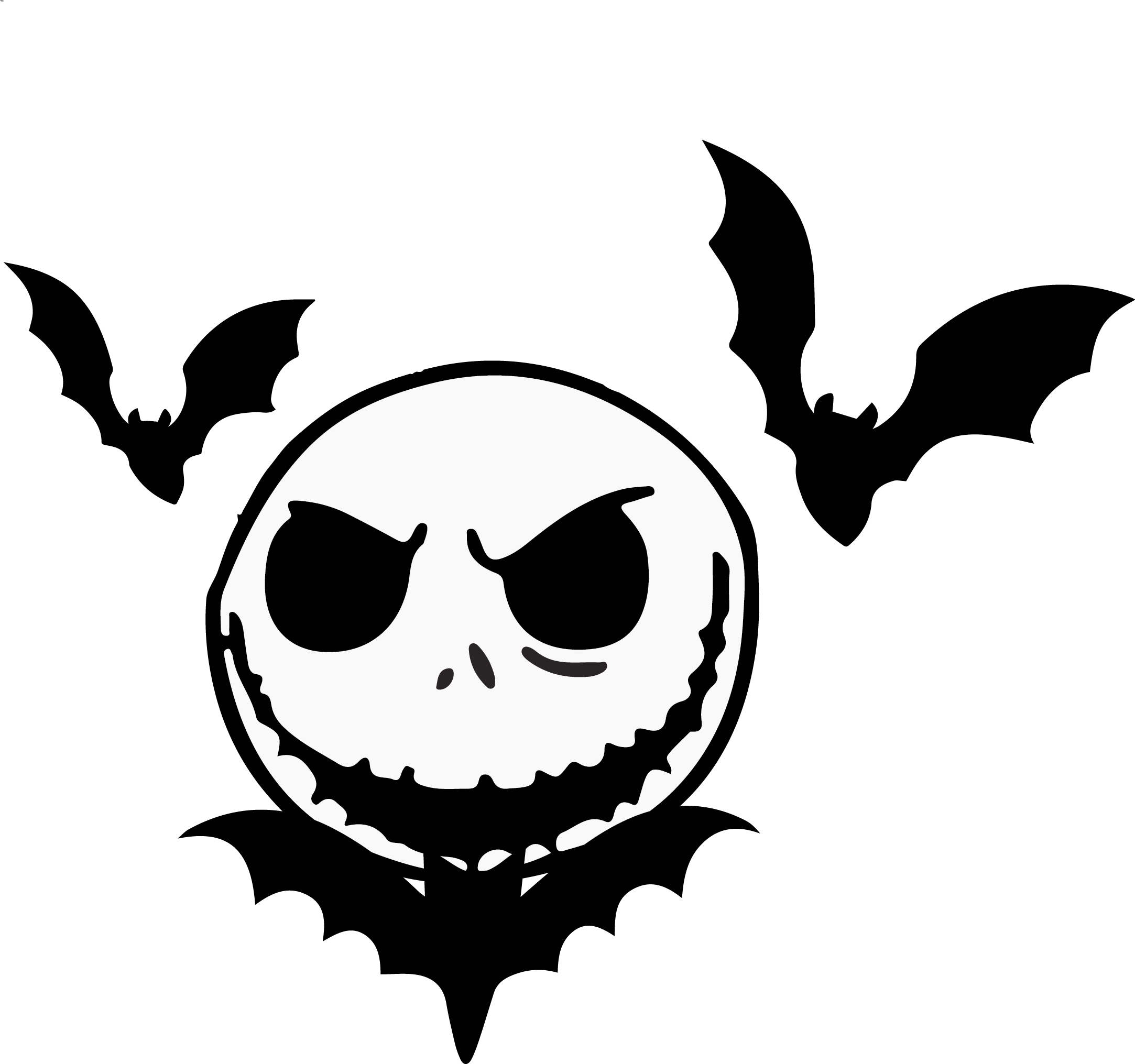 Jack skellington bat Svg, Nightmare Before Christmas Svg, Ha | Inspire ...