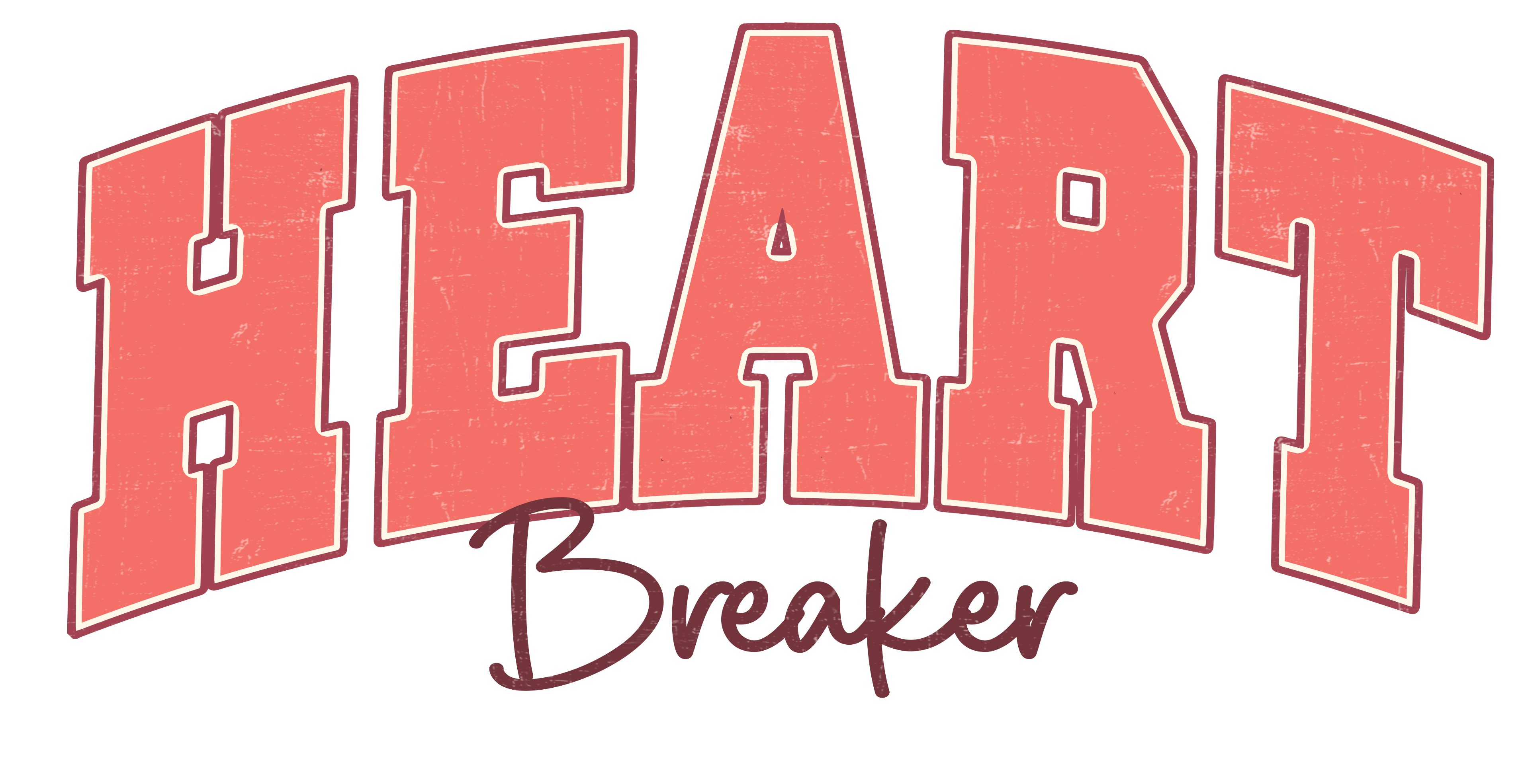 Heart Breaker Png, Valentine's Day Png, Funny Valentine's Da Inspire