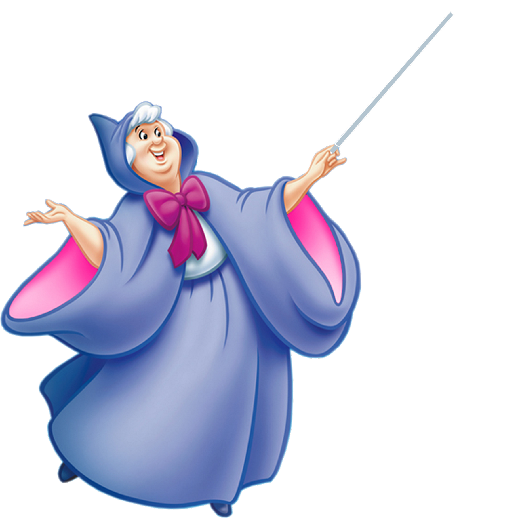 Fairy Godmother PNG Transparent Images, Cinderella PNG, Disn