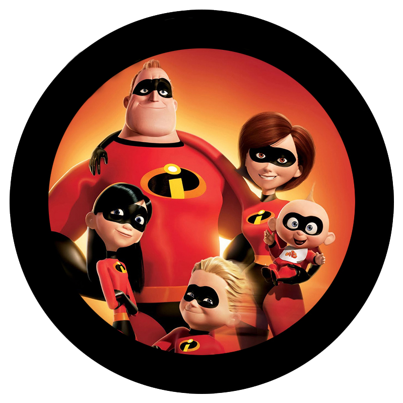 Incredibles Cupcakes Toppers, Printable The Incredibles Topp | Inspire ...
