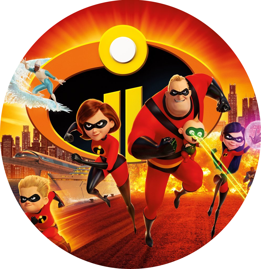 Incredibles Cupcakes Toppers, Printable The Incredibles Topp | Inspire ...
