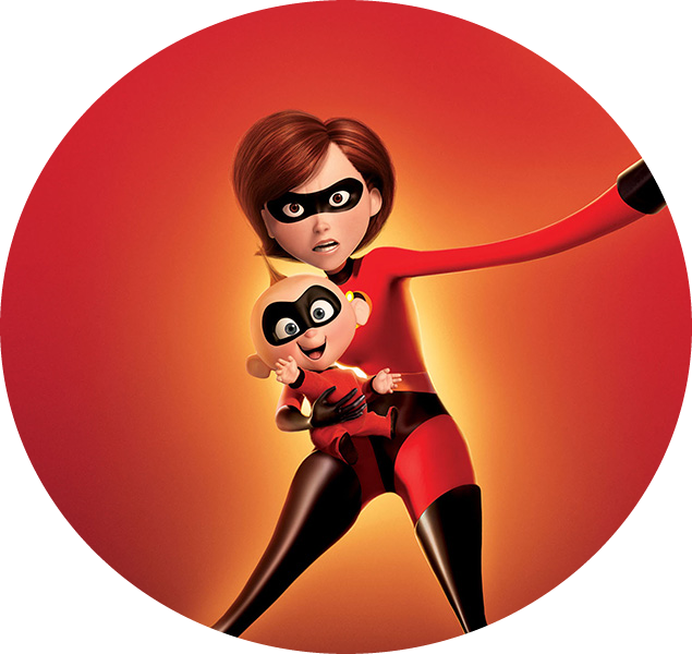 Incredibles Cupcakes Toppers, Printable The Incredibles Topp | Inspire ...