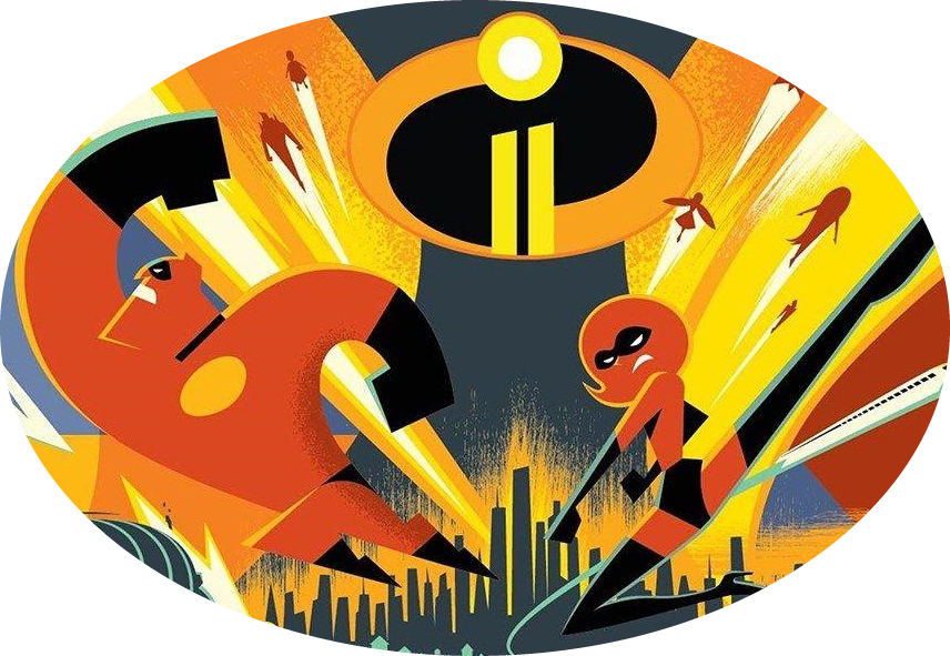 Incredibles Cupcakes Toppers, Printable The Incredibles Topp | Inspire ...