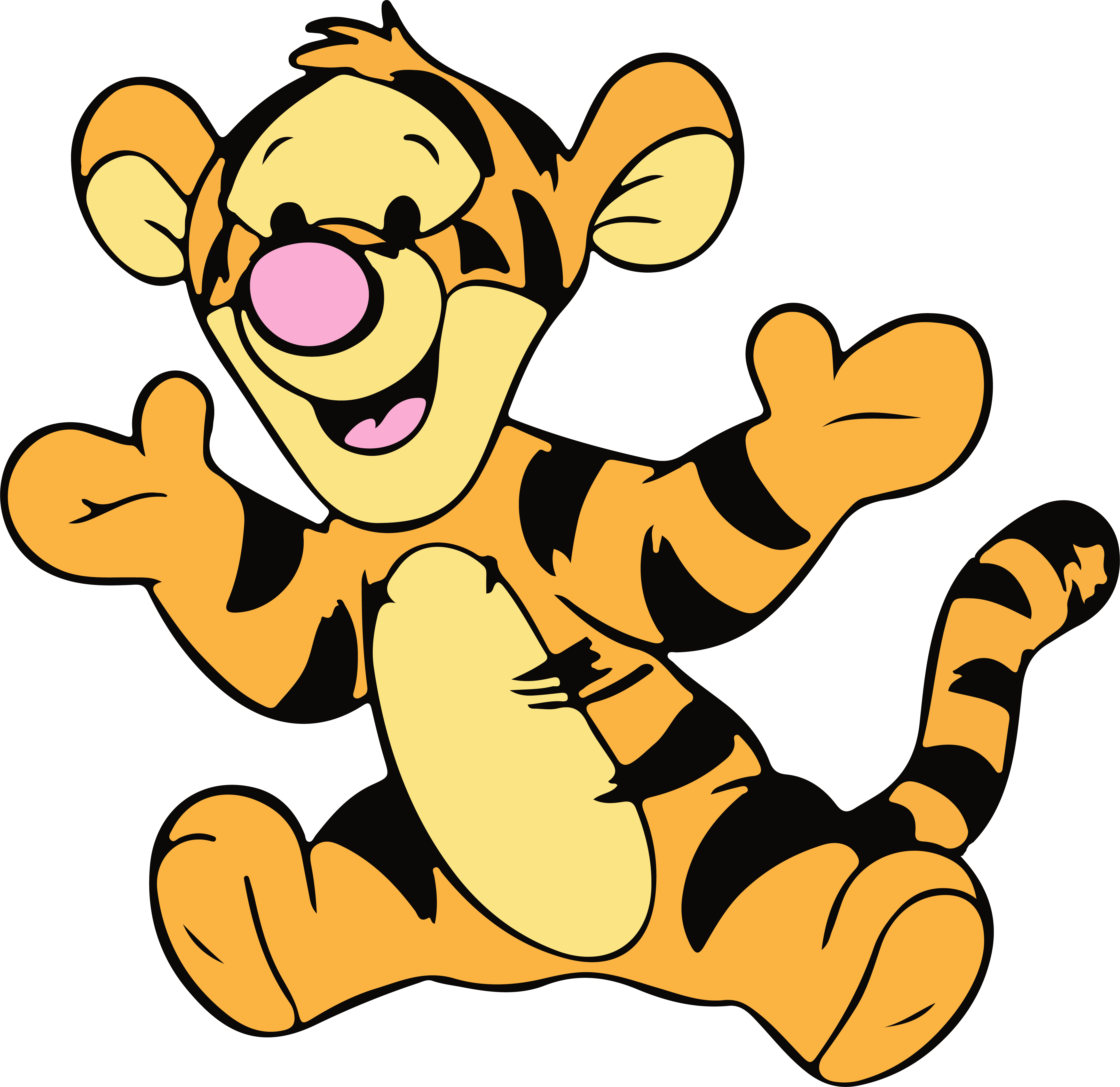 Tigger Transparent Thinking Tigger Tigger Clipart Png Image Download Tigger