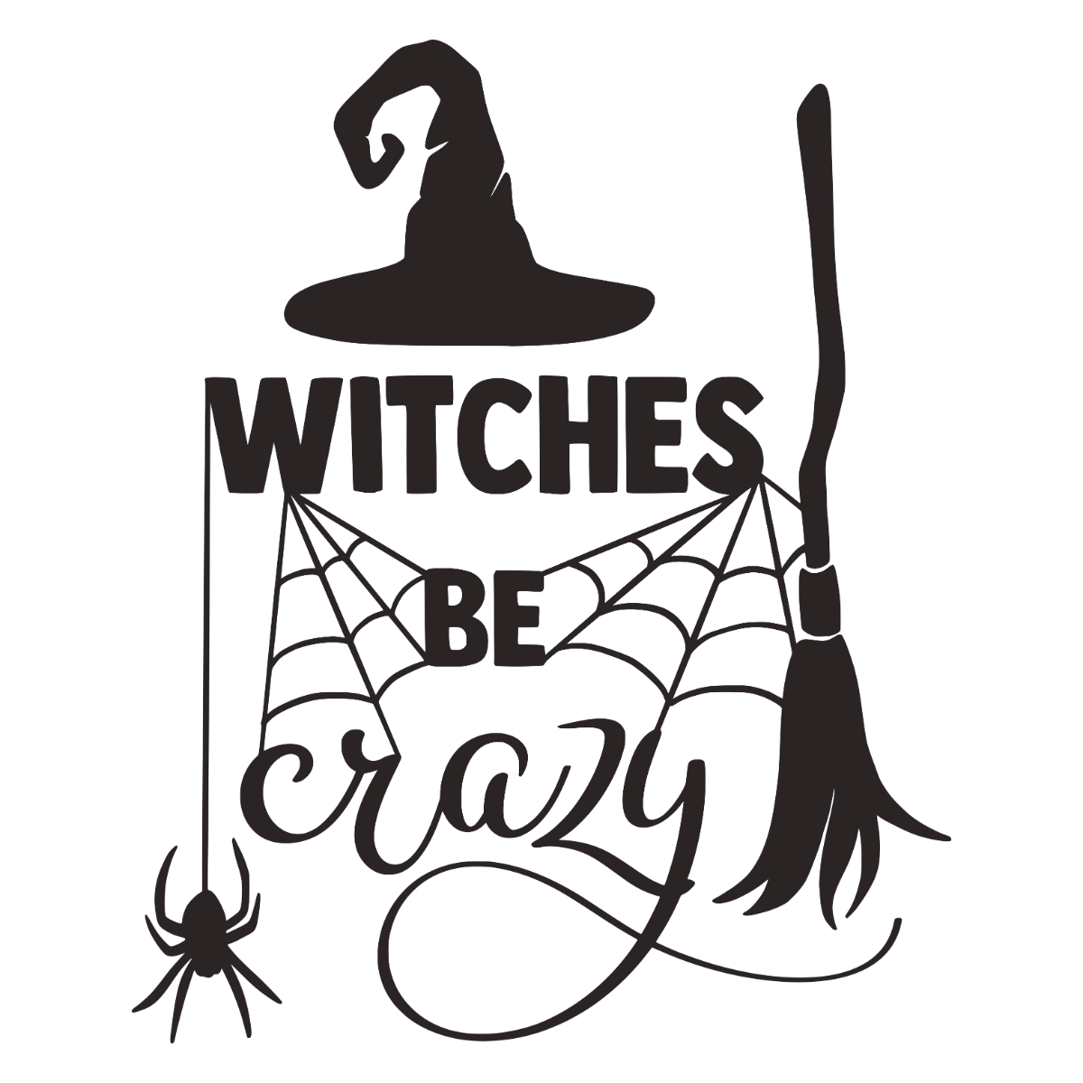 Witches be crazy svg, Hocus Pocus Svg, Halloween svg, Sander | Inspire ...
