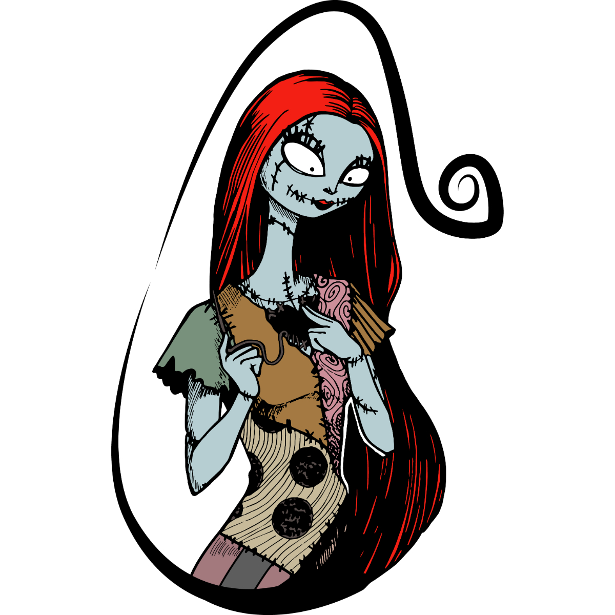 Sally Icon Sally Svg, Sally jack svg, Nightmare Svg, Halloween Nightmar - Inspire ...