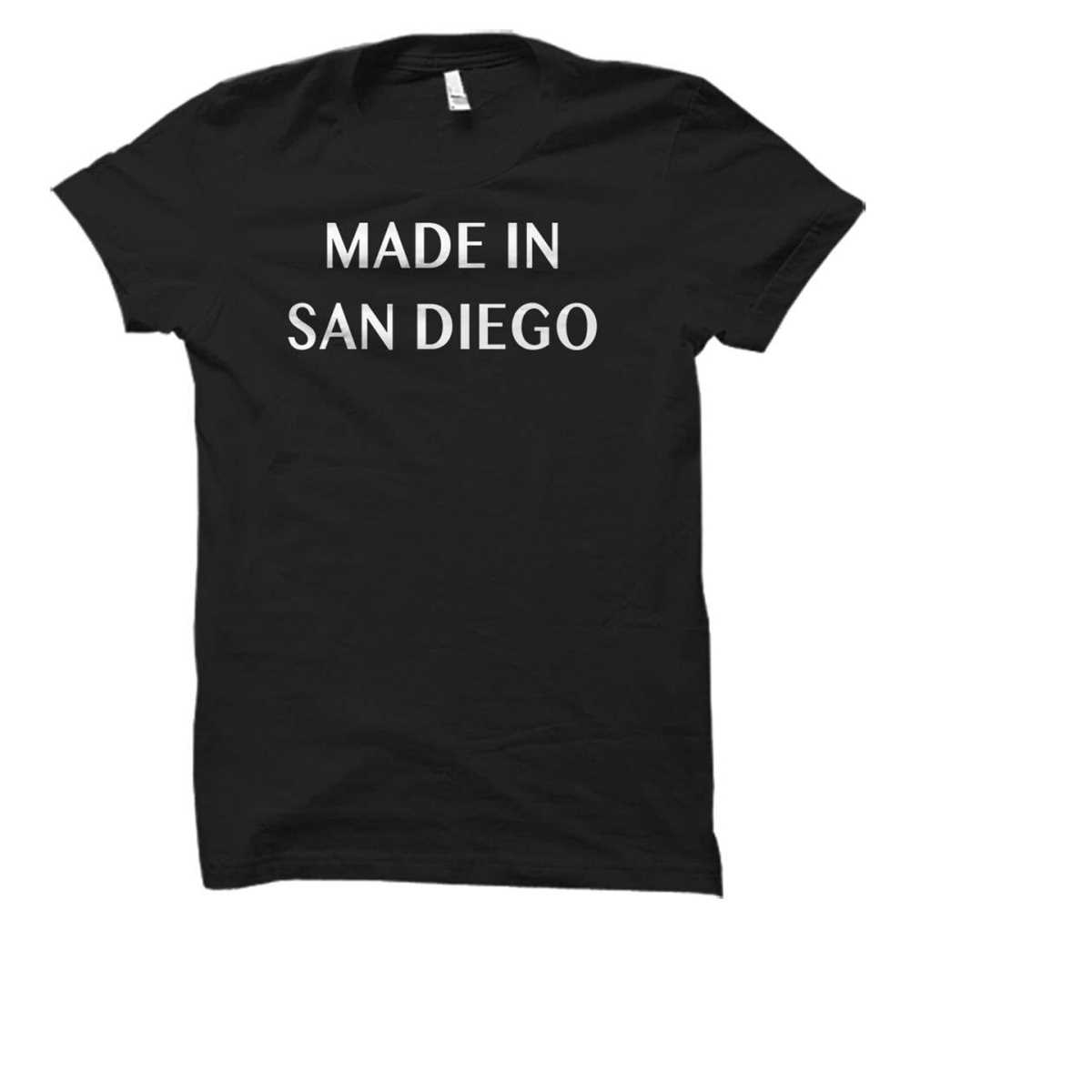 500 LEVEL San Diego California Graphic T-Shirt - Soft Cotton, True To Size Fit - View #3