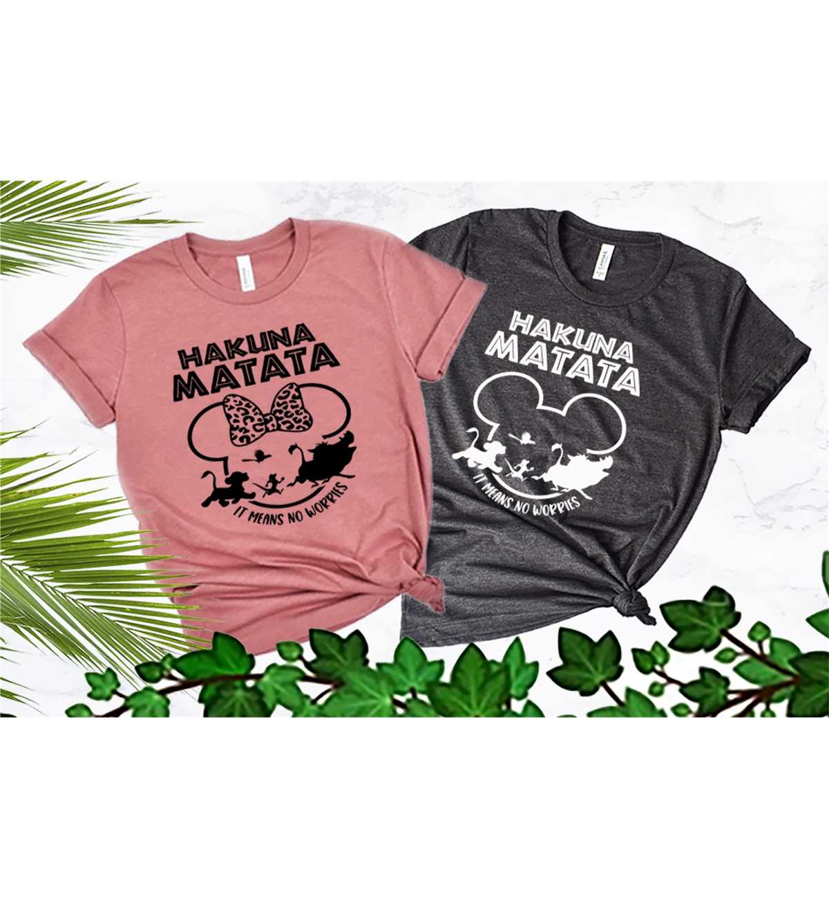 Disney The Lion King Hakuna Matata Retro Sunet Shirt, Magic