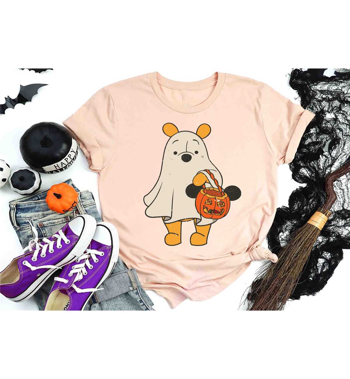POOHになります アイシービー UNTITLEDおまとめ Halloween Pooh Bear Svg, Pooh Pumpkin Svg, Winnie The Pooh S