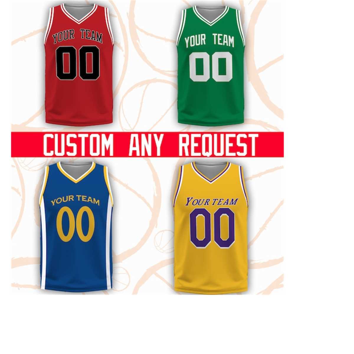 custom name nba jersey
