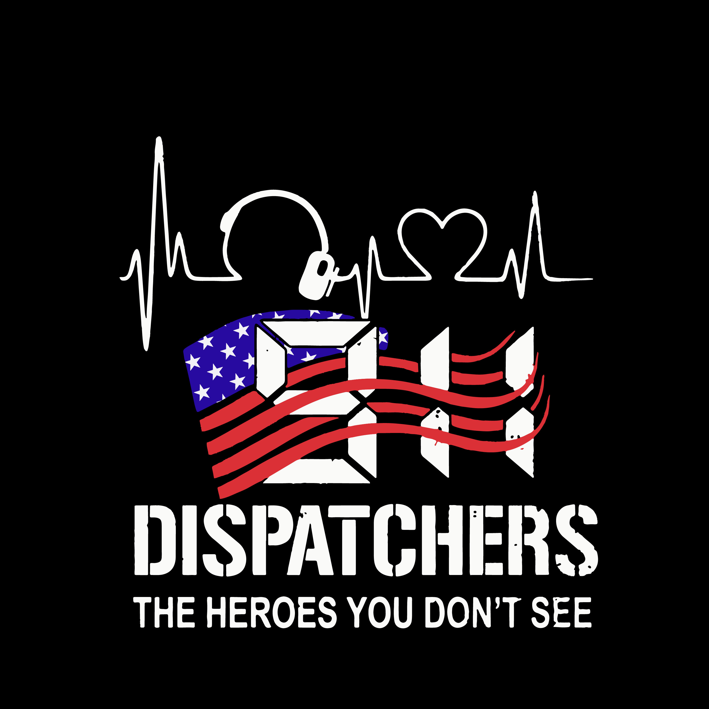 911 Dispatchers The Heroes You Dont See Svg, Jobs Svg, Trend | Inspire ...