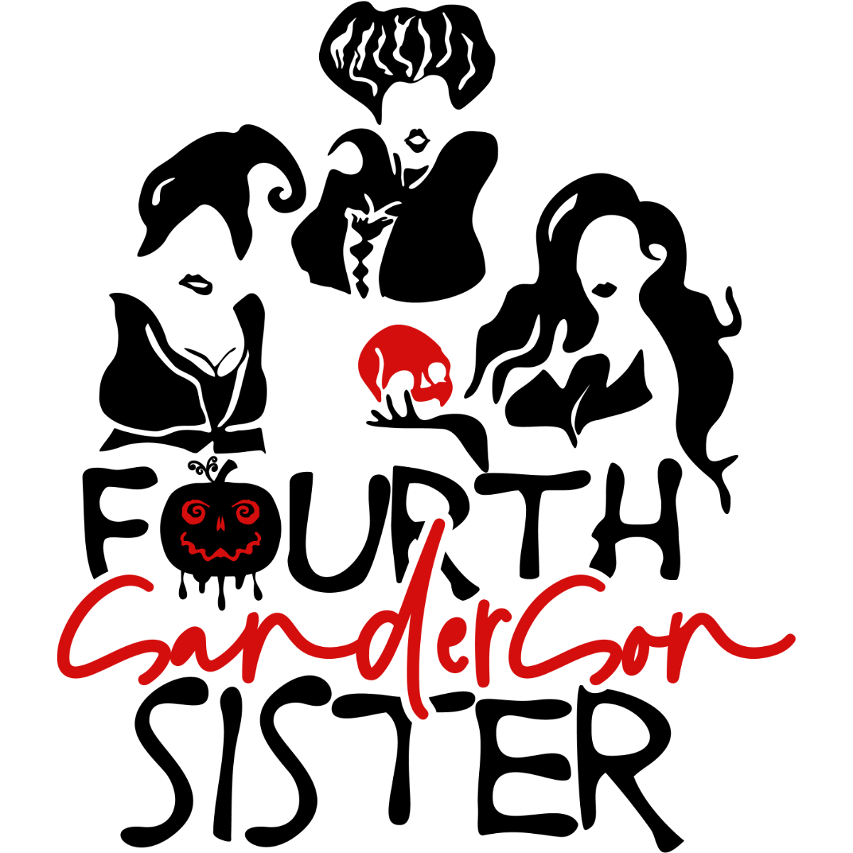Fourth Sanderson sisters Svg, Hocus Pocus Svg, Halloween Svg | Inspire ...