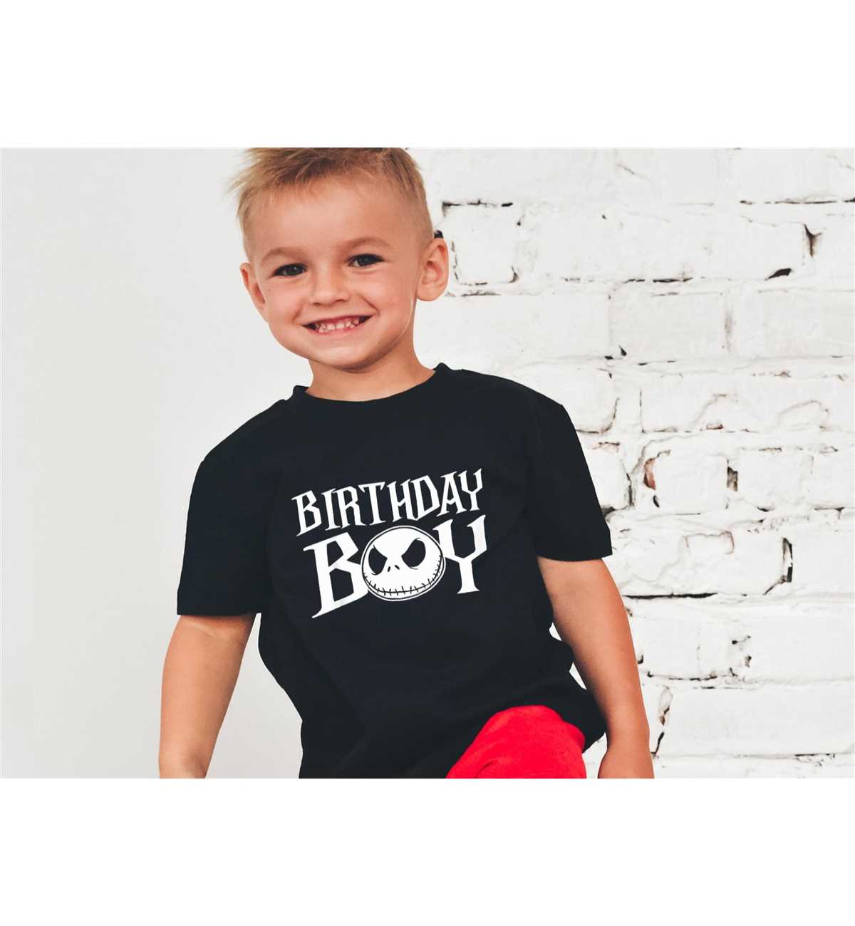 Birthday Boy Shirt, Jack Skellington T-Shirt, The Nightmare