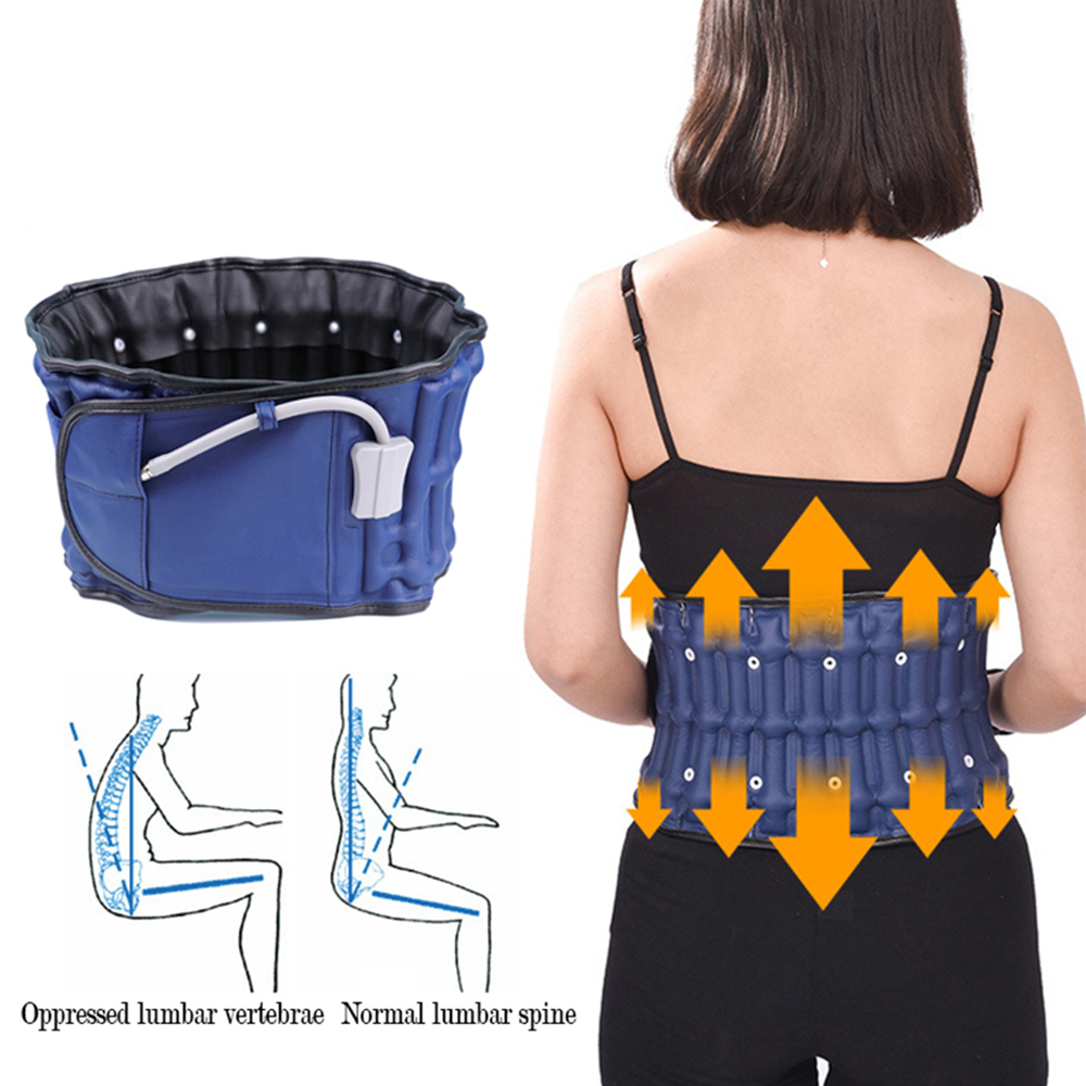 Lumbar Traction Device Waist Protector Back Support Brace | Inspire Uplift