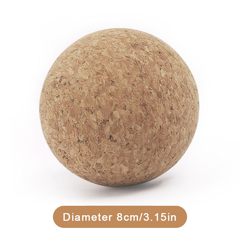 Myofascial Trigger Point Ball, Cork Massage Ball for Back Massage & Foot Massager, Yoga Tension Release Therapy