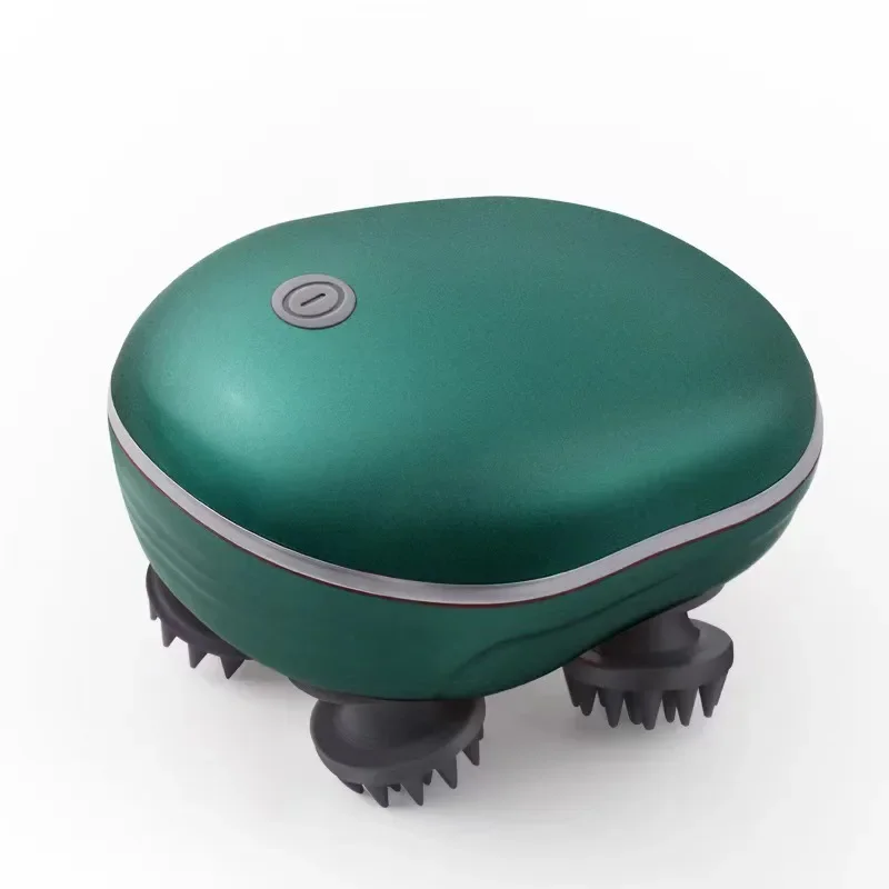 Red Light Therapy Head Massager, Electric Scalp & Body Relax Massage Tool, Muscle Fatigue & Stress Relief