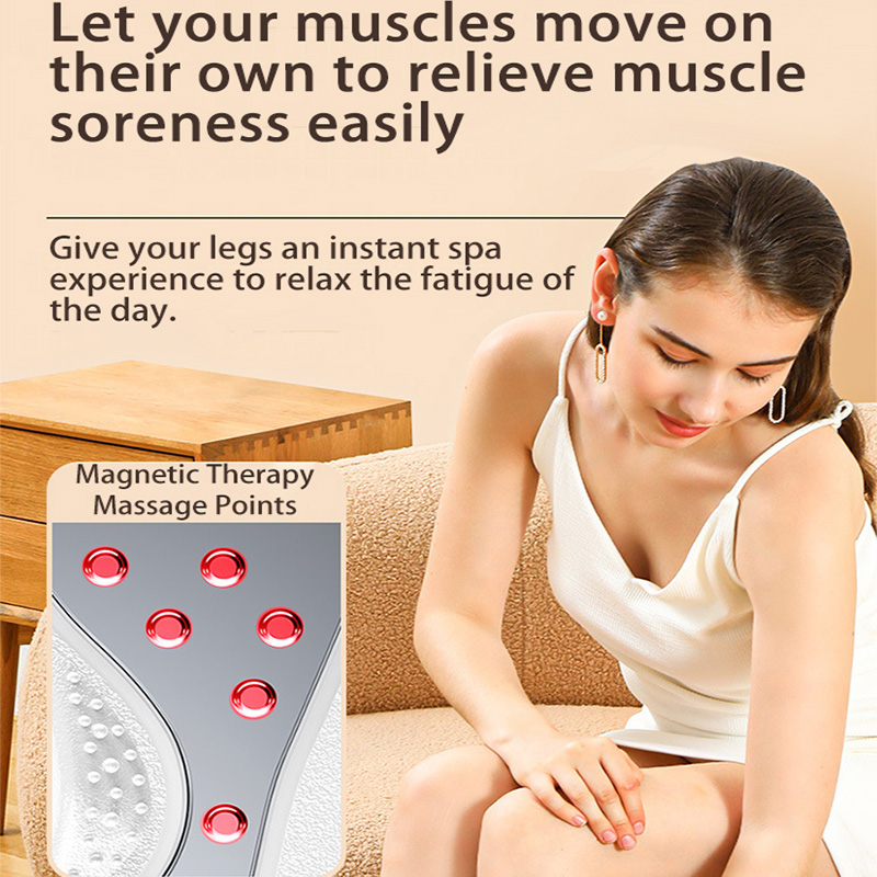 Vibration Foot Leg Trainer with Heat, Remote Control