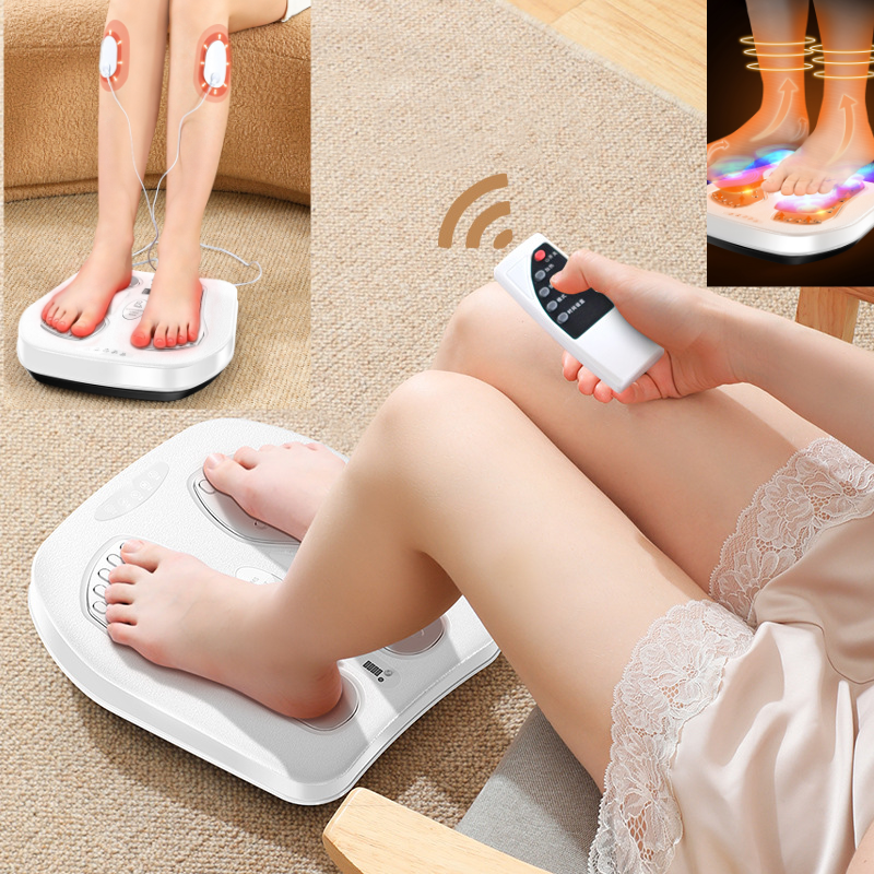 Vibration Foot Leg Trainer with Heat, Remote Control | Inspire Uplift