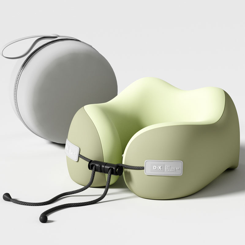 Soft Travel Pillow Massage Neck Pillow, U Shaped Memory Foam Neck Pillows, Sleeping Airplane Pillow Cervical Healthcare