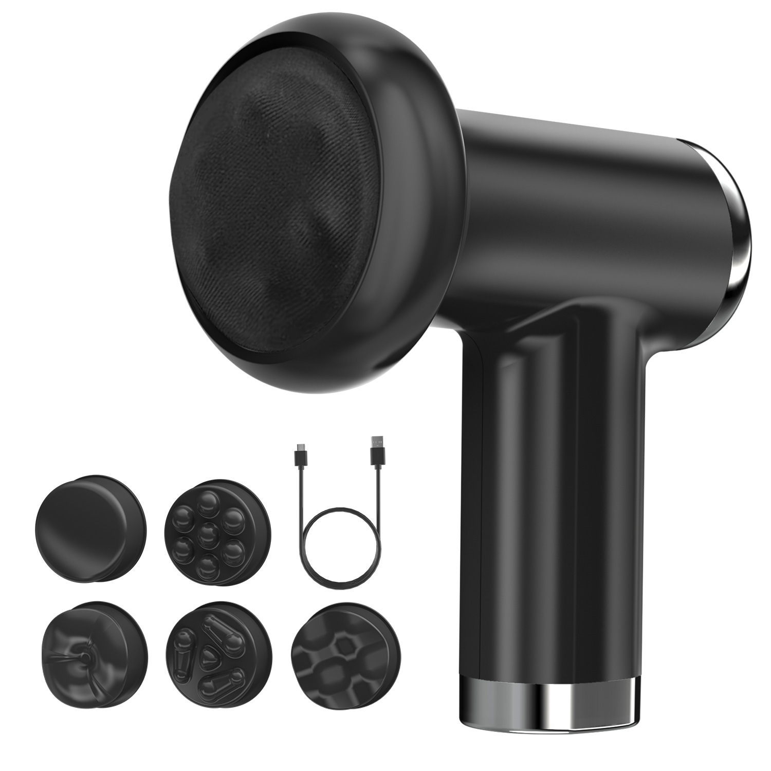 Full Body Rotation Massager, Electric Cellulite Machine, 5 Heads Deep Relax Massage, Back Abdomen Legs Butt Arms