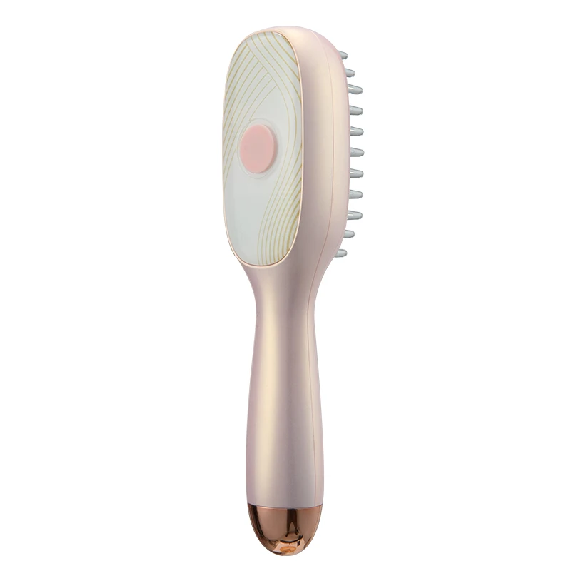 Hair Growth Scalp Massager, EMS Red Light Therapy Brush, Anti Hair Loss Essential Oil Meridian Comb, USB Hair Treatment