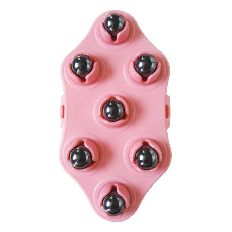 Anti-Cellulite Muscle Pain Relief Roller Ball Glove, Relax Massager, Body Massage Tool For Neck Back Shoulder Buttocks